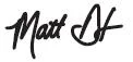 Matt Davenport Signature